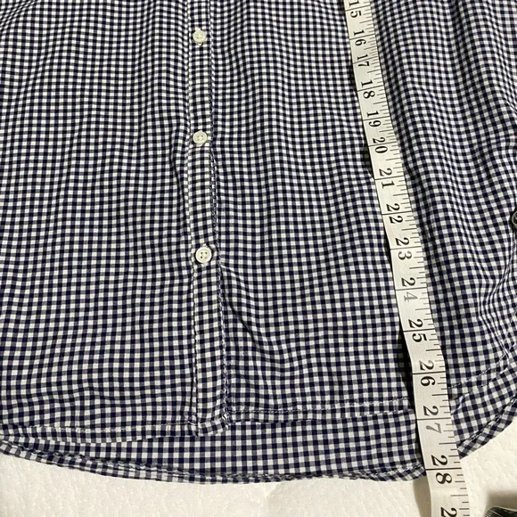 ❤️❤️Old Navy Country Checker Board White & Black Sleeveless Button Down - Picture 7 of 7